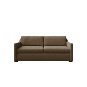 Nativa Interiors Ashley Sofa Deep Plush Solid + Manufactured Wood / Revolution Performance Fabrics® Commercial Grade Deep Plush Sofa Brown 83.00"W x 44.00"D x 34.00"H
