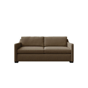 Nativa Interiors Ashley Solid + Manufactured Wood / Revolution Performance Fabrics® Commercial Grade Sofa Brown 83.00"W x 39.00"D x 34.00"H