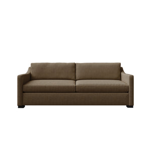 Nativa Interiors Ashley Sofa Deep Plush Solid + Manufactured Wood / Revolution Performance Fabrics® Commercial Grade Deep Plush Wide Sofa Brown 95.00"W x 44.00"D x 34.00"H