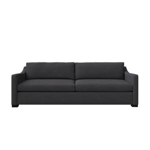 Nativa Interiors Ashley Sofa Solid + Manufactured Wood / Revolution Performance Fabrics® Commercial Grade Extra Wide Sofa Charcoal 105.00"W x 39.00"D x 34.00"H