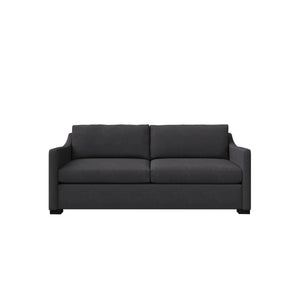 Nativa Interiors Ashley Sofa Deep Plush Solid + Manufactured Wood / Revolution Performance Fabrics® Commercial Grade Deep Plush Sofa Charcoal 83.00"W x 44.00"D x 34.00"H
