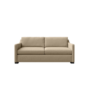 Nativa Interiors Ashley Sofa Deep Plush Solid + Manufactured Wood / Revolution Performance Fabrics® Commercial Grade Deep Plush Sofa Flax 83.00"W x 44.00"D x 34.00"H