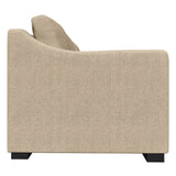 Nativa Interiors Ashley Sofa Solid + Manufactured Wood / Revolution Performance Fabrics® Commercial Grade Extra Wide Sofa Flax 105.00"W x 39.00"D x 34.00"H