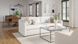 Nativa Interiors Ashley Sofa Solid + Manufactured Wood / Revolution Performance Fabrics® Commercial Grade Extra Wide Sofa Off White 105.00"W x 39.00"D x 34.00"H