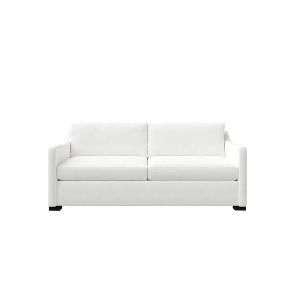 Nativa Interiors Ashley Solid + Manufactured Wood / Revolution Performance Fabrics® Commercial Grade Sofa Off White 83.00"W x 39.00"D x 34.00"H