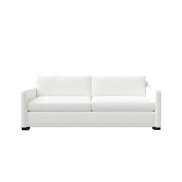 Nativa Interiors Ashley Sofa Deep Plush Solid + Manufactured Wood / Revolution Performance Fabrics® Commercial Grade Deep Plush Wide Sofa Off White 95.00"W x 44.00"D x 34.00"H