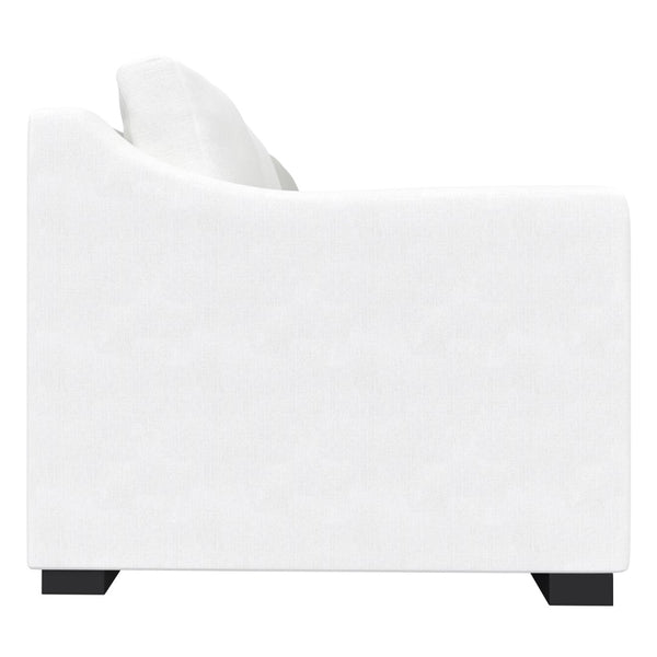 Nativa Interiors Ashley Sofa Deep Plush Solid + Manufactured Wood / Revolution Performance Fabrics® Commercial Grade Deep Plush Extra Wide Sofa Off White 105.00"W x 44.00"D x 34.00"H