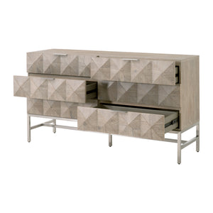Essentials for Living Traditions Atlas 6-Drawer Double Dresser 6152.NG/BSTL