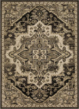 Elements Augustine Machine Woven Polyester Ornamental Traditional Area Rug