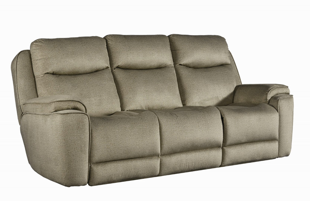 Southern Motion Showstopper 736-61-95P  Transitional  Power Headrest Reclining Sofa with SoCozi Massage 736-61-95P 164-18