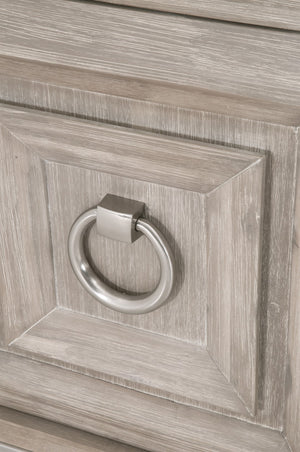 Essentials for Living Traditions Azure Carrera Media Chest 6154.NG-BSTL/WHT