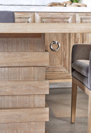 Essentials for Living Traditions Azure Carrera Media Sideboard 6087.NG-BSTL/WHT