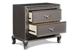 New Classic Furniture Park Imperial Nightstand Pewter B0931P-040