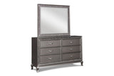 New Classic Furniture Park Imperial Mirror Pewter B0931P-060