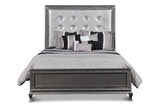 New Classic Furniture Park Imperial Queen Bed - Pewter B0931P-310-FULL-BED