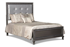 New Classic Furniture Park Imperial Full Bed - Pewter B0931P-410-FULL-BED