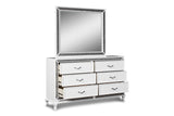 New Classic Furniture Park Imperial Mirror White B0931W-060