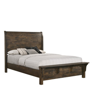 New Classic Furniture Blue Ridge King Bed - Rustic Gray B1334-110-FULL-BED