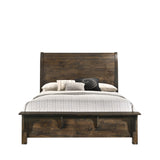 New Classic Furniture Blue Ridge King Bed - Rustic Gray B1334-110-FULL-BED