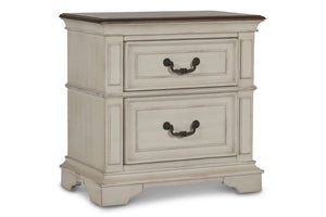 New Classic Furniture Anastasia Nightstand Ant. White B1731-040