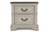 New Classic Furniture Anastasia Nightstand Ant. White B1731-040