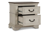 New Classic Furniture Anastasia Nightstand Ant. White B1731-040