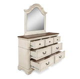 New Classic Furniture Anastasia Mirror Ant. White B1731-060