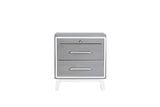 New Classic Furniture Zephyr Nightstand White/Gray B192G-040