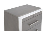 New Classic Furniture Zephyr Nightstand White/Gray B192G-040