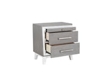 New Classic Furniture Zephyr Nightstand White/Gray B192G-040