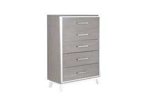 New Classic Furniture Zephyr Chest White/Gray B192G-070