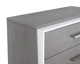 New Classic Furniture Zephyr Chest White/Gray B192G-070