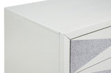 New Classic Furniture Harlequin Nightstand Platinum B2021-040