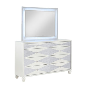 New Classic Furniture Harlequin Mirror Platinum B2021-060