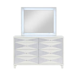 New Classic Furniture Harlequin Mirror Platinum B2021-060