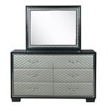 New Classic Furniture Luxor Dresser Black/Silver B2025-050