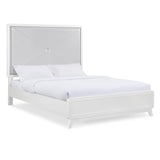 Skylar King Bed - Ivory