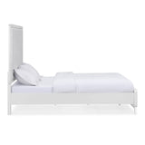 New Classic Furniture Skylar King Bed - Ivory B2057W-110-FULL-BED