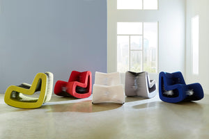 Seat Belt Rocking Chair, Green