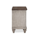 New Classic Furniture Mariana Nightstand with Usb Vintage Creme B2114-040