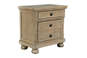 New Classic Furniture Allegra Nightstand Pewter B2159-040