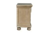 New Classic Furniture Allegra Nightstand Pewter B2159-040