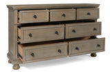 New Classic Furniture Allegra Dresser Pewter B2159-050