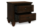 New Classic Furniture Sevilla Nightstand Walnut B2264-040
