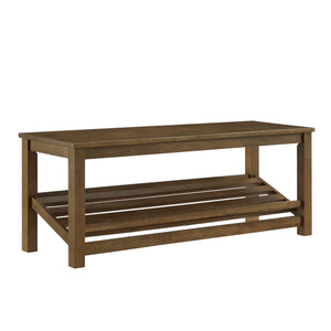 Walker Edison Rover Modern/Farmhouse 48" Rover Entry Bench B48ROVEBRO