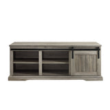 walker edison 48 sliding grooved door entry bench