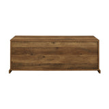 B48SGDEBRO - walker edison 48 sliding grooved door entry bench