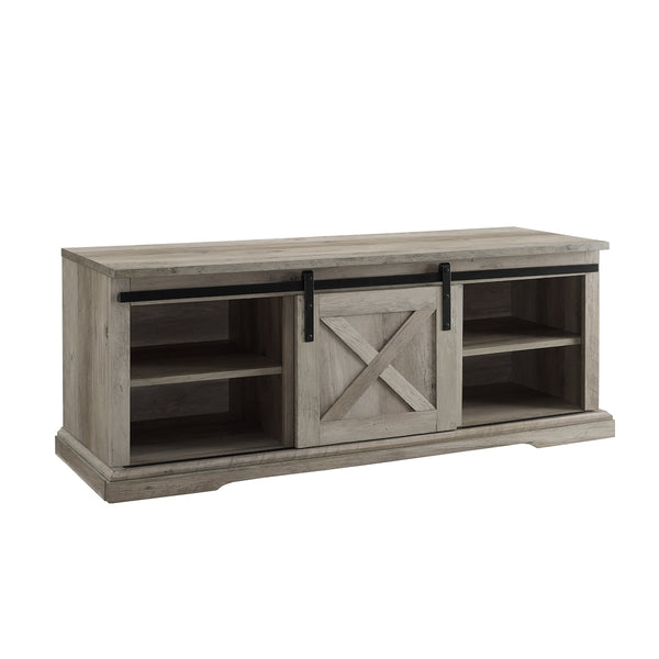 walker edison 48 sliding barn door entry bench