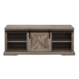 B48SXDEBGW - walker edison 48 sliding barn door entry bench