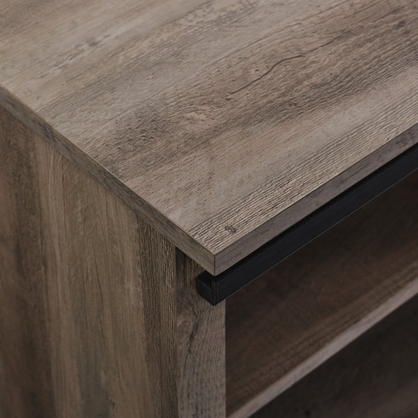 B48SXDEBGW - walker edison 48 sliding barn door entry bench